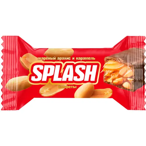 SPLASH (СПЛЭШ) жаренный арахис и карамель, 1 кг