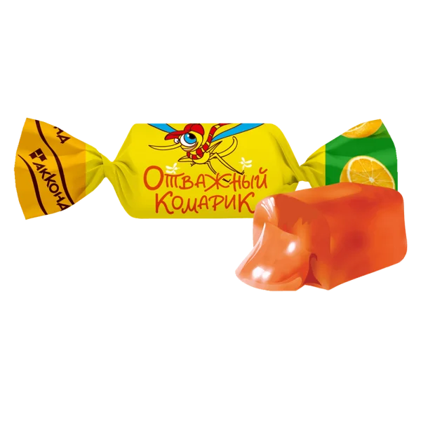 ОТВАЖНЫЙ КОМАРИК со вкусом апельсина, 1 кг ОТВАЖНЫЙ КОМАРИК со вкусом апельсина, 1 кг